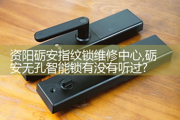 资阳砺安指纹锁维修中心