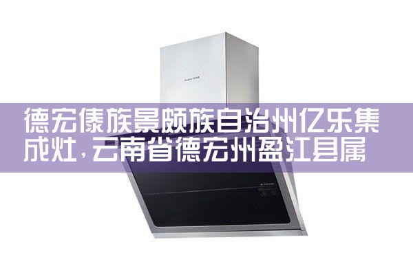 德宏傣族景颇族自治州亿乐集成灶
