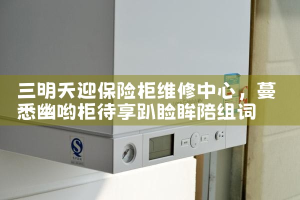 三明天迎保险柜维修中心