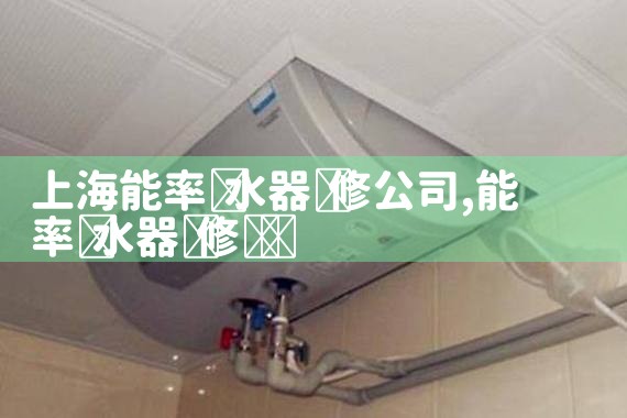 上海能率热水器维修公司