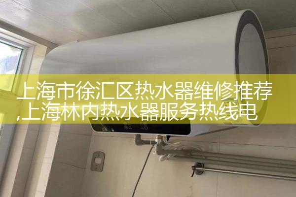 上海市徐汇区热水器维修推荐