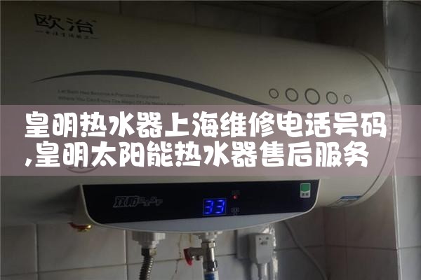 上海燃气能率热水器维修