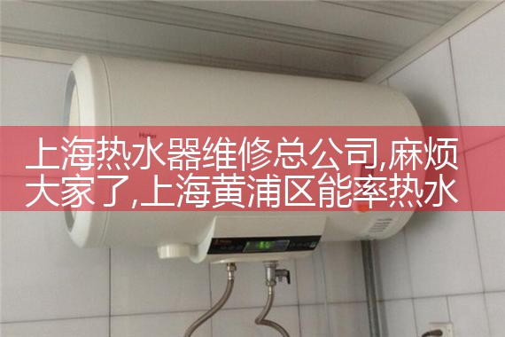 上海杨浦区黄兴路热水器维修